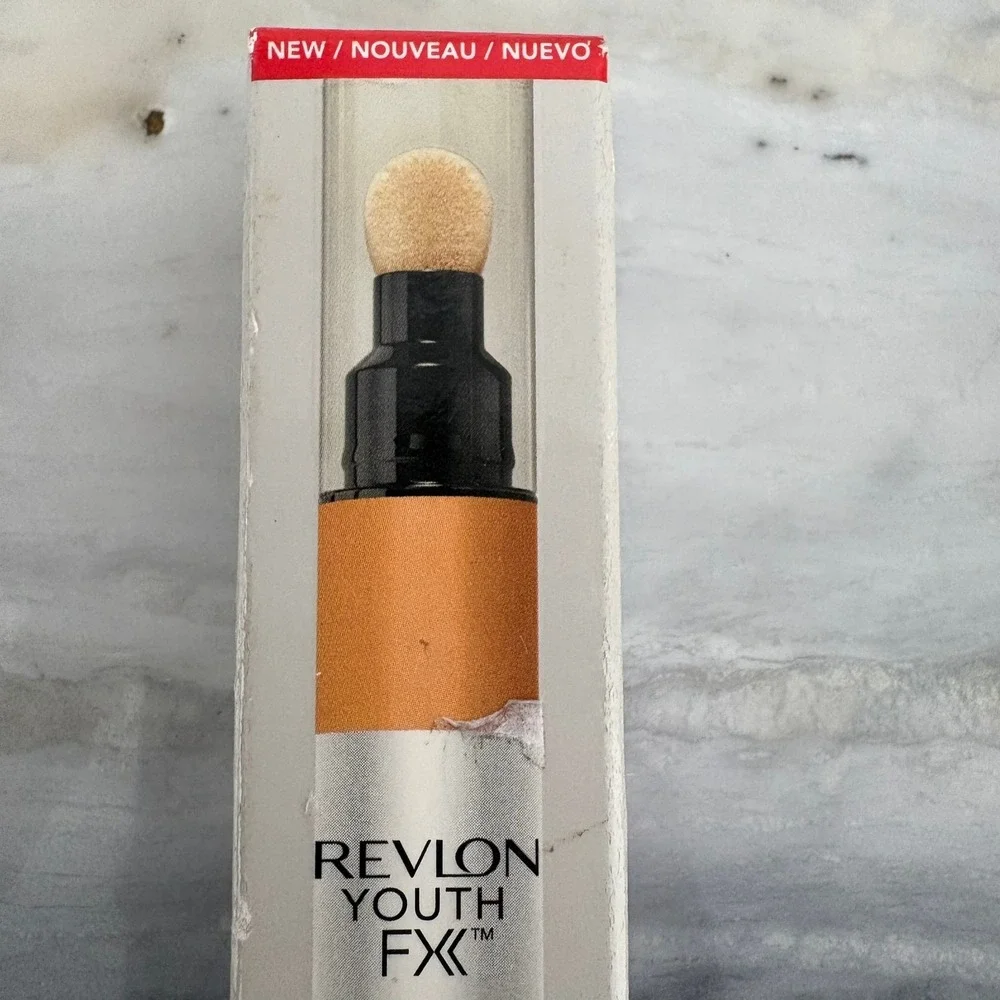 Lot of 2 Revlon Youth FX Fill Blur Concealer 06 Deep 0.11oz New Boxed